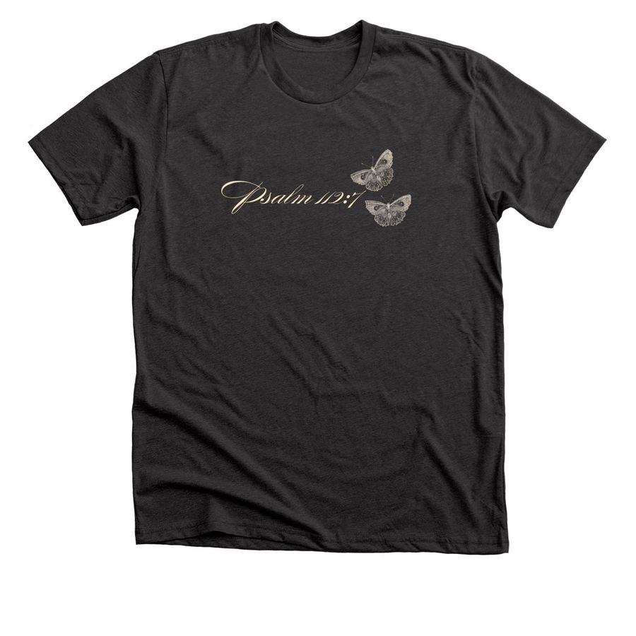 She is Steady 2026, a Dark Grey Heather Premium Unisex Tee