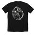 Run your dogs, a Solid Black Blend Premium Unisex Tee (back-view)