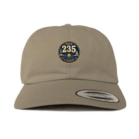 Pack 235, a Khaki Printed Classic Baseball Cap