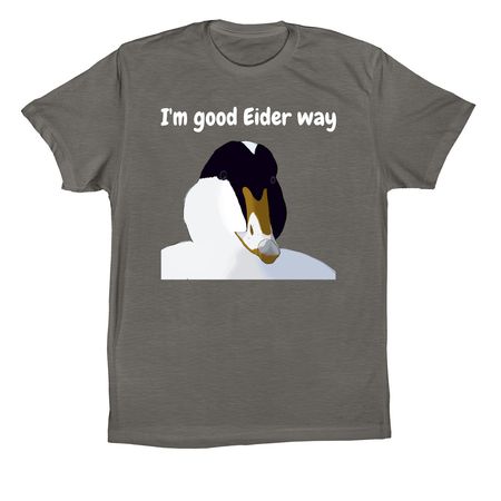 Duck Pun 1 (eider), a Storm Premium Cotton Tee