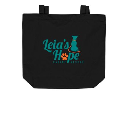 Tote Bag, a Black Organic Cotton Tote Bag