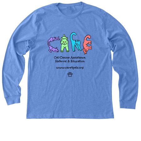 New&nbsp; Design, a Heather Columbia Blue Premium Long Sleeve Tee