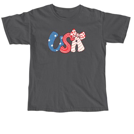 USA, a Pepper Comfort Colors Unisex Tee