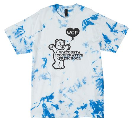Adult Throwback Wacousta Co-op Tee, a True Royal Crystal Tie Dye Tee