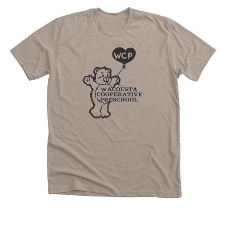 Adult Throwback Wacousta Co-op Tee, a Heather Stone Premium Unisex Tee