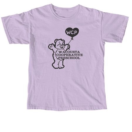 Adult Throwback Wacousta Co-op Tee, a Orchid Comfort Colors Unisex Tee