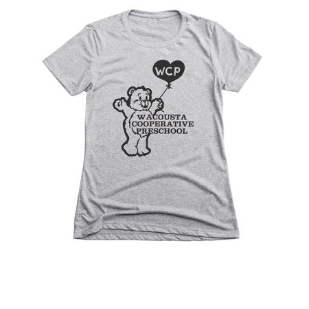 Adult Throwback Wacousta Co-op Tee, a Dark Heather Grey Women's Slim Fit Tee