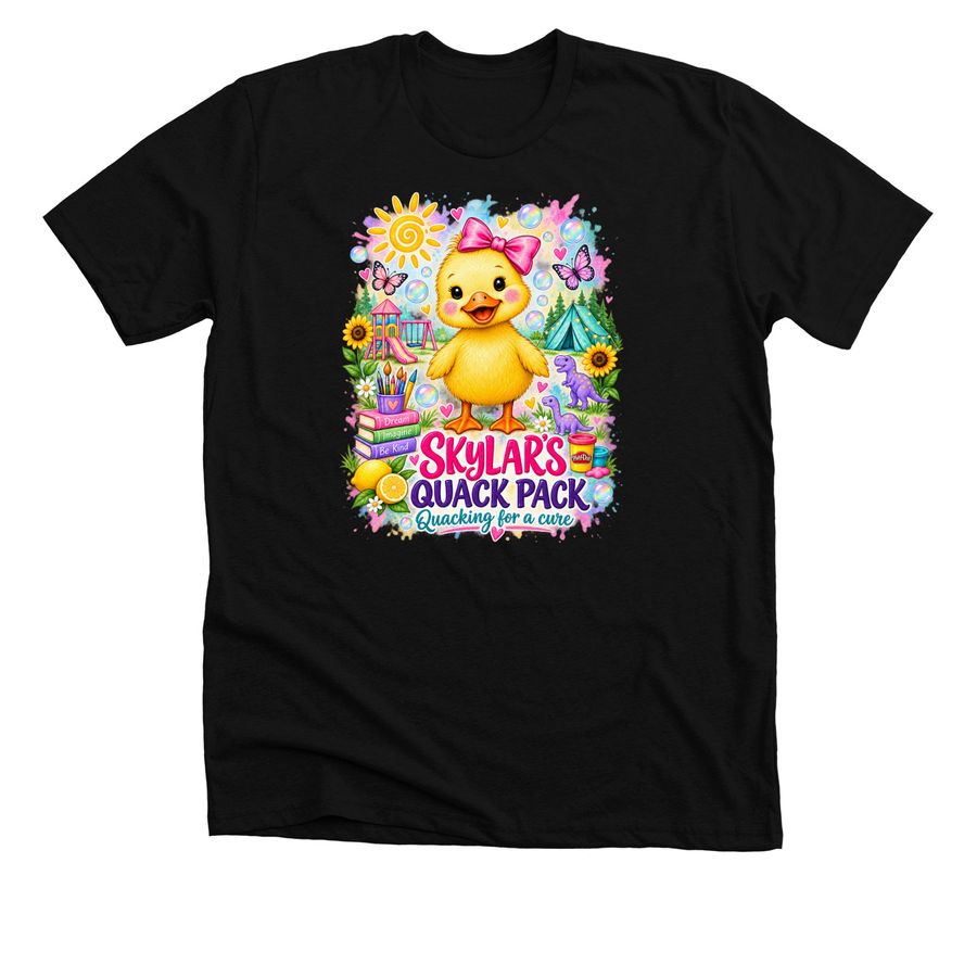 Skylar Rose Monroe?, a Solid Black Blend Premium Unisex Tee