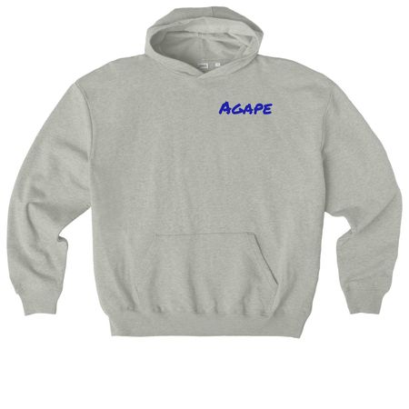 Agape Warehouse, a Heather Grey Stanley/Stella Cooper Dry Pullover Hoodie
