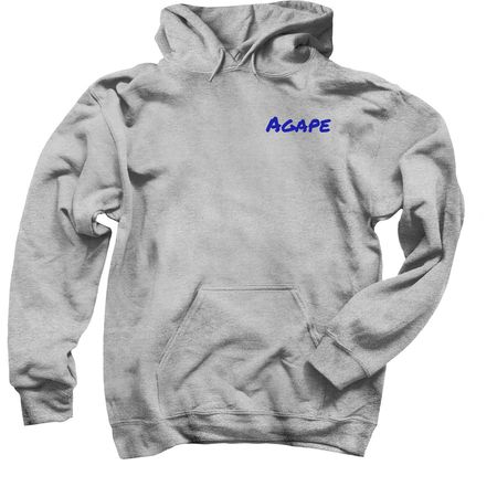 Agape Warehouse, a Sport Grey Pullover Hoodie