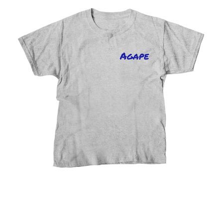 Agape Warehouse, a Sport Grey Youth Unisex Tee