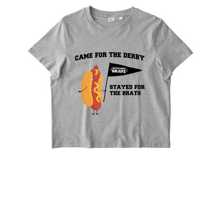 Hot Dog, a Cool Heather Grey Stanley/Stella Women?s Stella Muser Tee