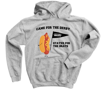 Hot Dog, a Sport Grey Youth Pullover Hoodie