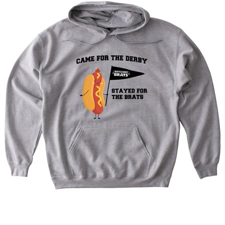 Hot Dog, a Sport Grey Gildan Softstyle Pullover Hoodie