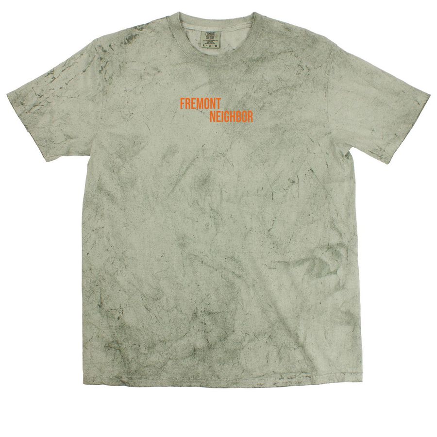 Fremont Neighbor - Founding Run, a Fern Comfort Colors Colorblast Tee