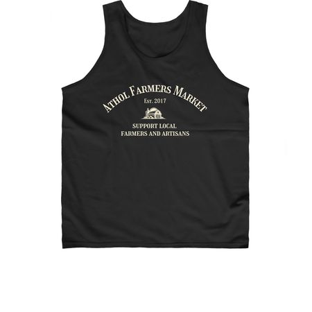 Athol Farmers Market - Dark Colors, a Black Classic Unisex Tank Top
