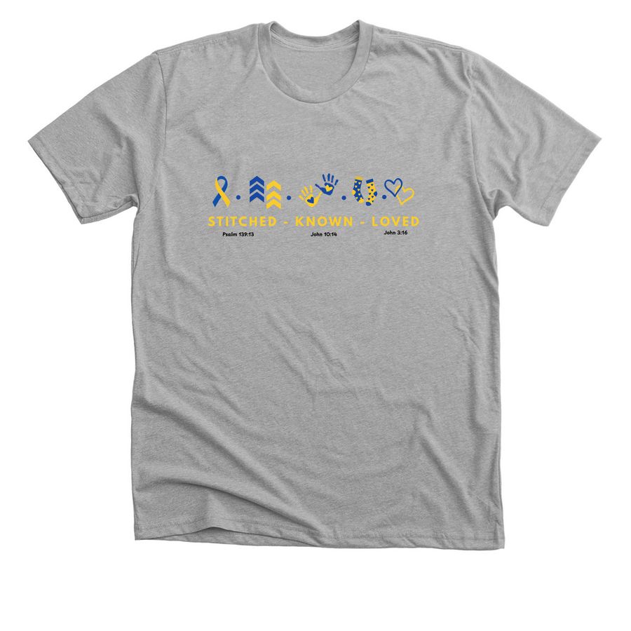 Fighting Together for Arlene, a Athletic Heather Premium Unisex Tee