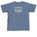RMN | No Holiness But Social Holiness Tee, a Blue Jean Comfort Colors Unisex Tee (back-view)