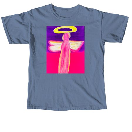 Angel Artwork by K?lei on T-Shirts&nbsp;, a Blue Jean Comfort Colors Unisex Tee