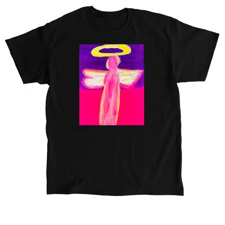 Angel Artwork by K?lei on T-Shirts&nbsp;, a Black Classic Unisex Tee