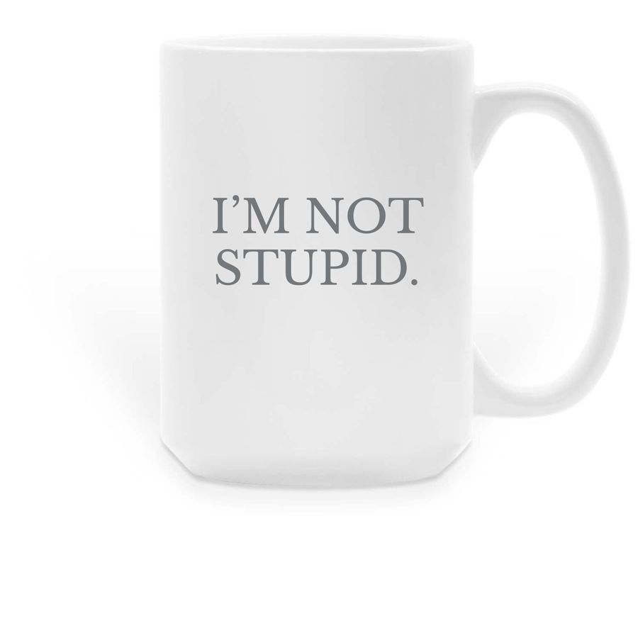 Leslie?s Understatement&nbsp;, a White Large Coffee Mug