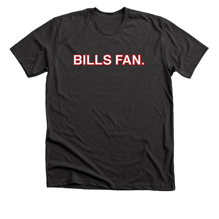 Bills Fan 2026 Buffalo Bills Football T Shirt, a Dark Grey Heather Premium Unisex Tee