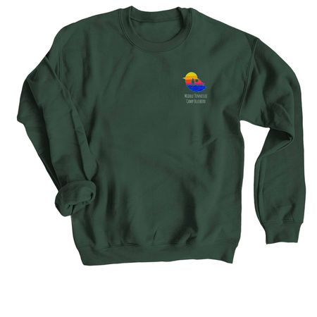 Camp Song Shirt, a Forest Crewneck Sweatshirt