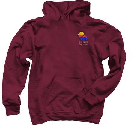 Camp Song Shirt, a Maroon Pullover Hoodie