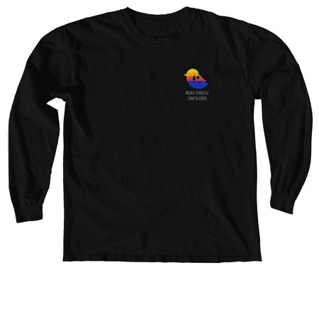 Camp Song Shirt, a Black Comfort Colors Long Sleeve Tee
