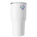 I Love Someone Tumbler, a White Insulated Tumbler