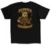 BULLETS N BBQ MERCH, a Black Classic Unisex Tee (back-view)