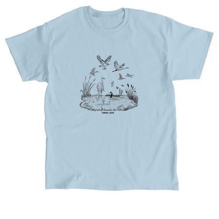 2026 OWRA Conference, a Light Blue Classic Unisex Tee