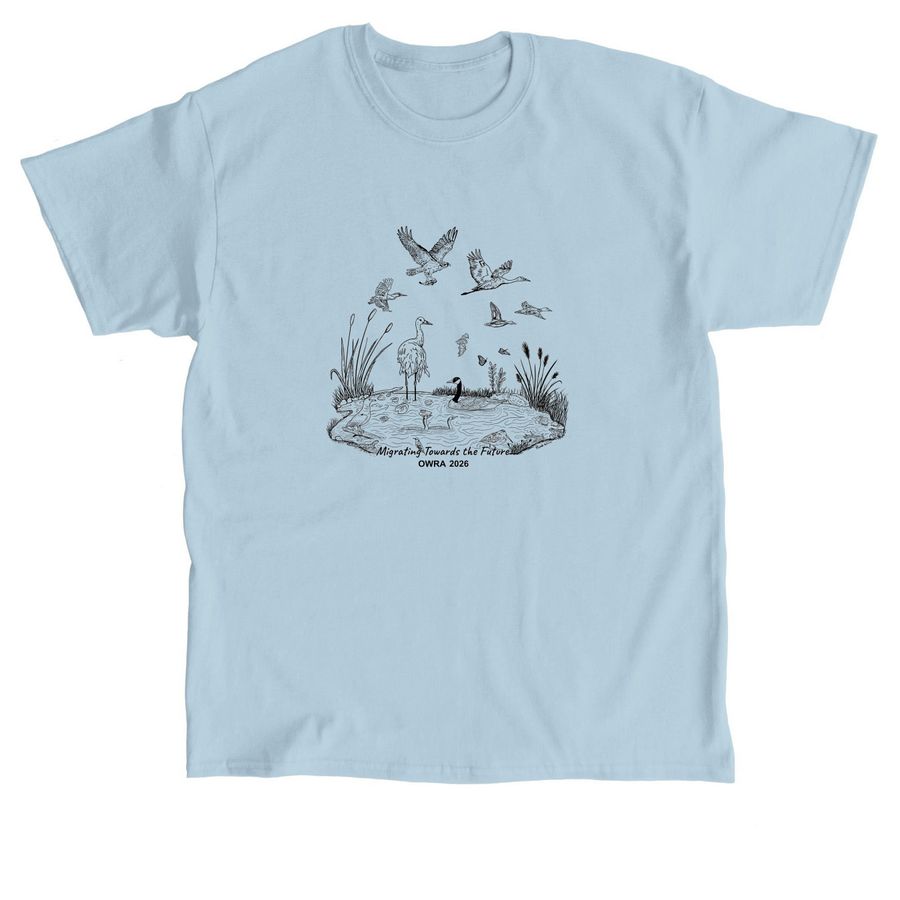 2026 OWRA Conference, a Light Blue Classic Unisex Tee