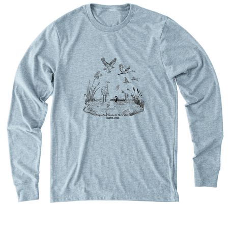 2026 OWRA Conference, a I Like You Blue Allmade Eco Triblend Long Sleeve Tee