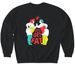 LGF, a Black Softstyle Crewneck Sweatshirt