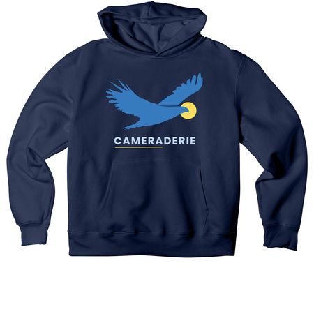 Cameraderie Hoodie, a Navy Premium Heavyweight Pullover Hoodie