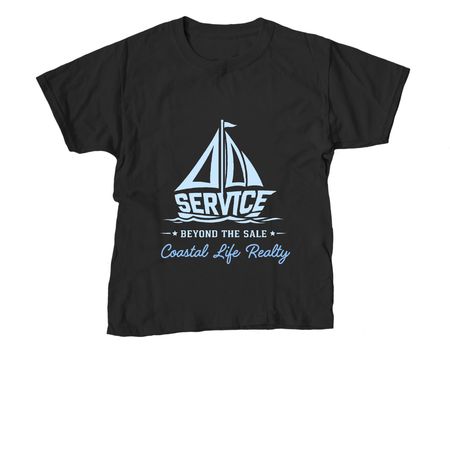 CLR Service Beyond The Sale, a Black Youth Unisex Tee