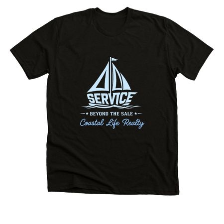 CLR Service Beyond The Sale, a Solid Black Blend Premium Unisex Tee