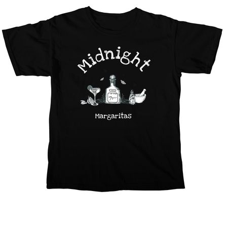 Midnight Margaritas, a Black Comfort Colors Unisex Tee