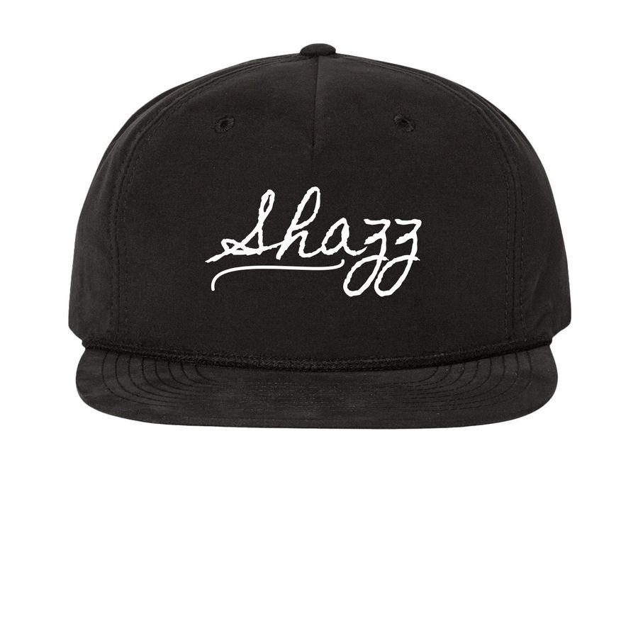 Shazz Hat&nbsp;, a Black Printed Umpqua Snapback Cap