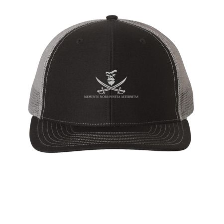 The Rebellion Begins, a Black/ Charcoal Printed Snapback Trucker Cap