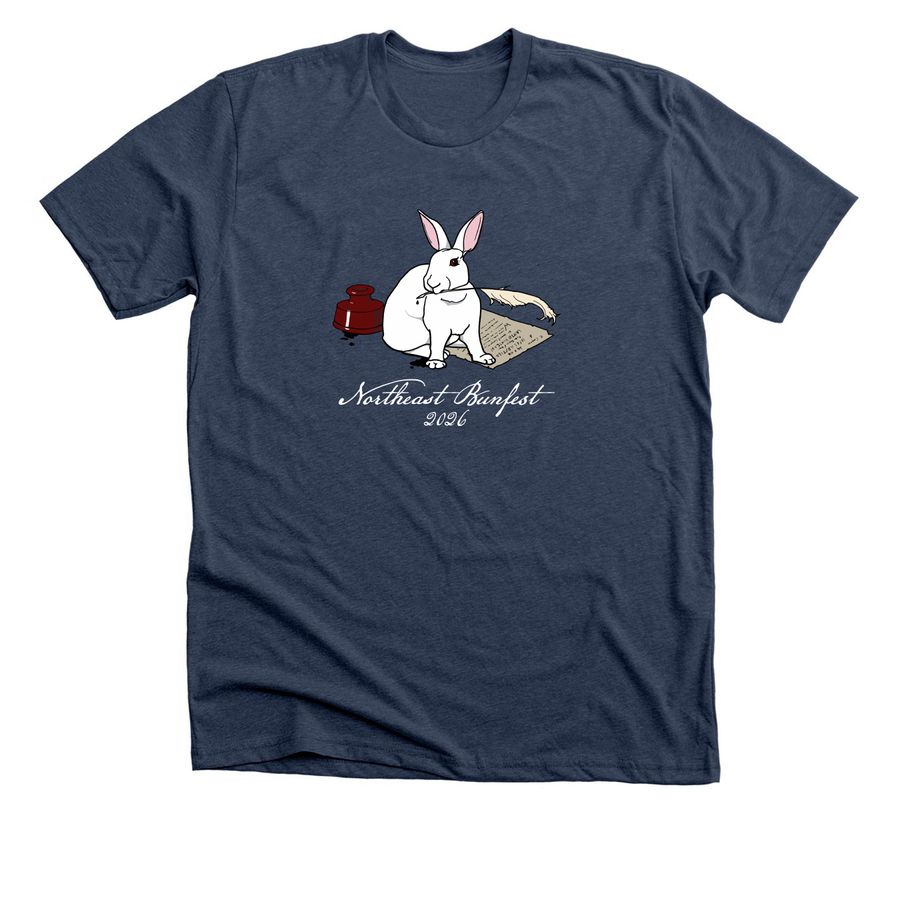 Northeast&nbsp; Bunfest 2026, a Heather Navy Premium Unisex Tee