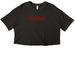 if you're reading this, a Black Women?s Cropped Cotton Tee
