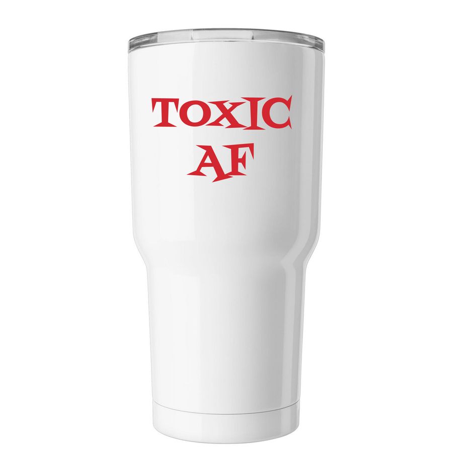 TOXIC AF&nbsp;, a White Insulated Tumbler