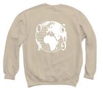 Mercy Ships 2026, a Sand Crewneck Sweatshirt (back-view)