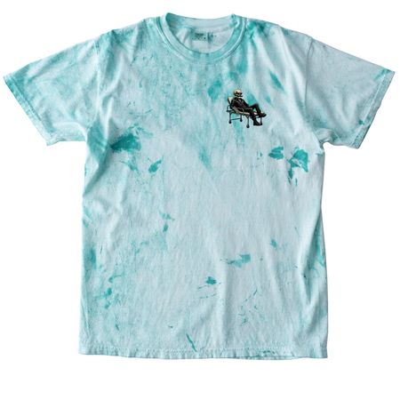 PERSONAL HELL, a Sea Glass Comfort Colors Colorblast Tee (back-view)
