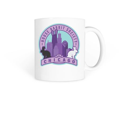 HRS Chicago Logo Mug, a White Coffee Mug