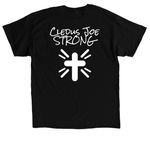 Cancer pick the wrong guy, a Black Classic Unisex Tee (back-view)