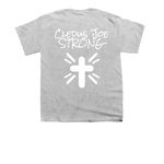 Cancer pick the wrong guy, a Sport Grey Youth Unisex Tee (back-view)