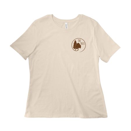 The Trees Labyrinth Shirt (Natural), a Natural Women?s Relaxed Cotton Tee
